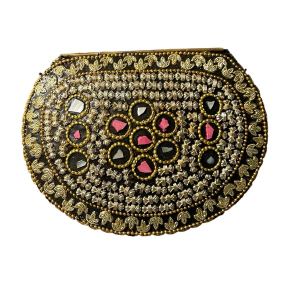 NEW‼️RAMLA Beverly Hills Mosaic Mini Handbag with Detachable Chain Strap - Picture 4 of 13